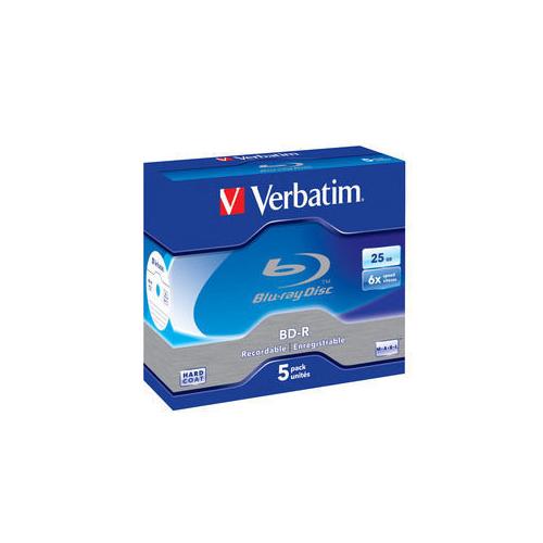 BD-R Verbatim 6x, 25GB, 5buc, Jewel case