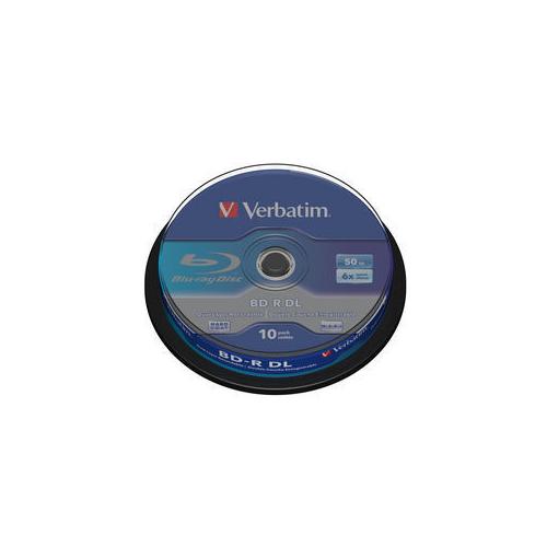 BD-R Verbatim Dual Layer 6x, 50GB, 10buc, Spindle