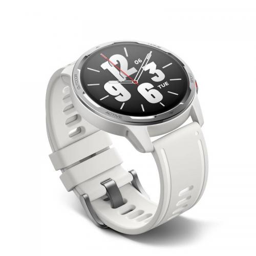 Smartwatch Xiaomi Watch S1 Active GL, 1.43 inch, Curea Silicon, Silver-Moon White