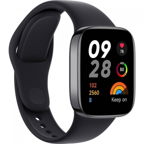 Smartwatch Xiaomi Redmi Watch 3, 1.75inch, Curea Silicon, Black - RESIGILAT