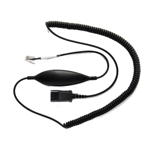 Cablu casti V7 BL-10+P, PLX - QD, 2 m, Black