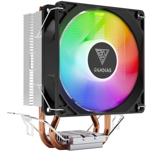 Cooler procesor Gamdias Boreas E1 210 Lite, FRGB LED, 1 x 92 mm, Black