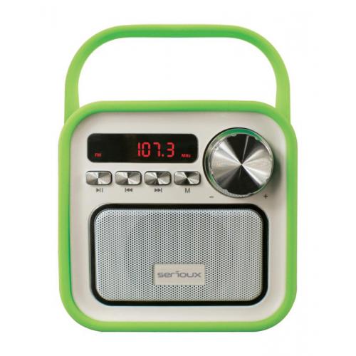 Boxa portabila Serioux Joy Bluetooth, Green