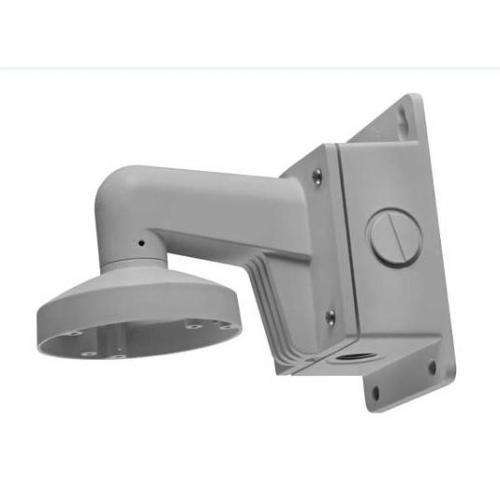 Suport montaj pe perete pentru camere dome Hikvision DS-1273ZJ-135B, material aliaj de aluminiu,  culoare alba , dimensiuni Ø 136 mm × 242.92 mm × 290 mm, greutate 1475 g