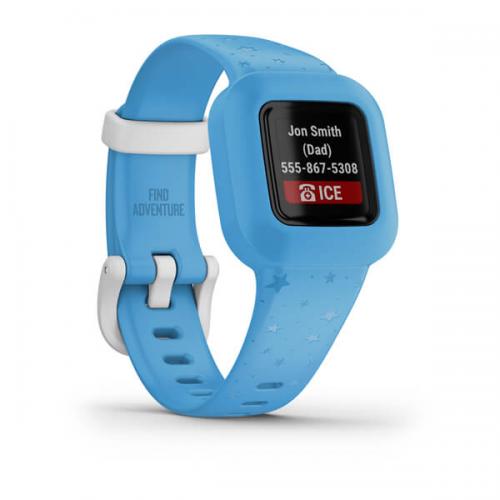 Bratara fitness Garmin Vivosmart Junior 3 Blue stars