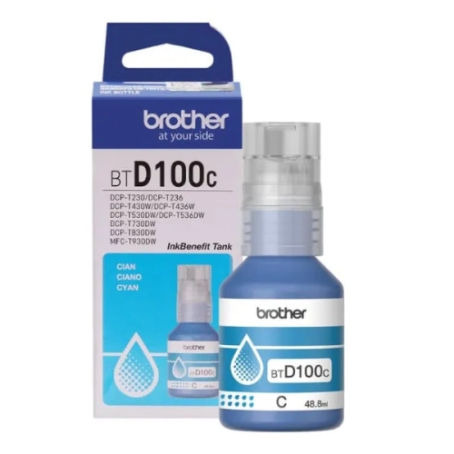 Cerneala Brother Cyan BTD100C