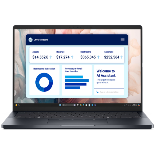 Laptop Dell Pro 14 Premium PA14250, Intel Core Ultra 7 266V, 14 inch, RAM 16GB, SSD 512GB, Intel Arc Graphics 140V, Windows 11 Pro, Magnetite