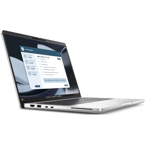 Laptop Dell Pro 14 Plus PB14255, AMD Ryzen 5 PRO 230, 14 inch, RAM 32GB, SSD 1TB, AMD Radeon 760M, Windows 11 Pro, Platinum Silver