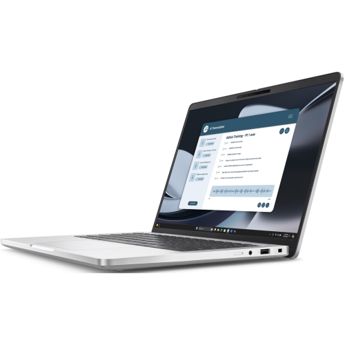 Laptop Dell Pro 14 Plus PB14255, AMD Ryzen 5 PRO 230, 14 inch, RAM 32GB, SSD 1TB, AMD Radeon 760M, Windows 11 Pro, Platinum Silver