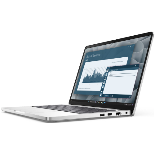 Laptop Dell Pro 14 PC14255, AMD Ryzen AI 7 350, 14 inch, RAM 16GB, SSD 512GB, AMD Radeon 860M, Windows 11 Pro, Platinum Silver