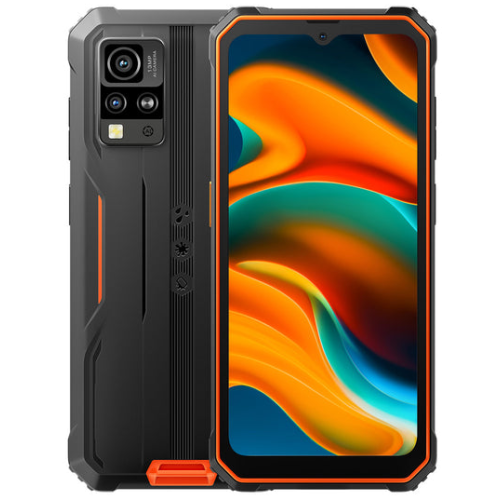 Telefon mobil Blackview BV4800, Dual SIM, 64GB, 3GB RAM, 4G LTE, Orange