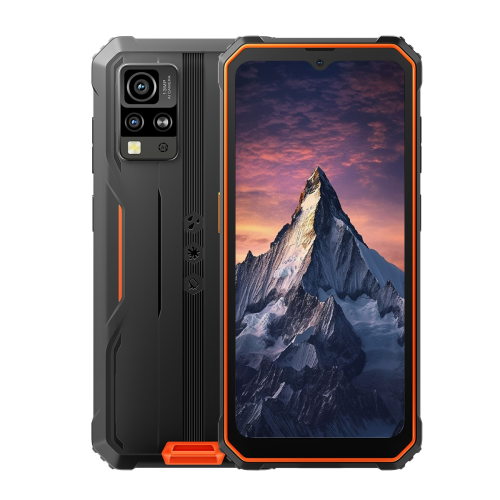 Telefon mobil Blackview BV4800 Pro, Dual SIM, 128GB, 4GB RAM, 4G, Orange