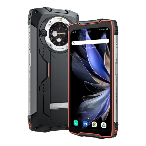 Telefon mobil Blackview BV9300 Pro, Dual SIM, 256GB, 12GB RAM, 4G, Orange