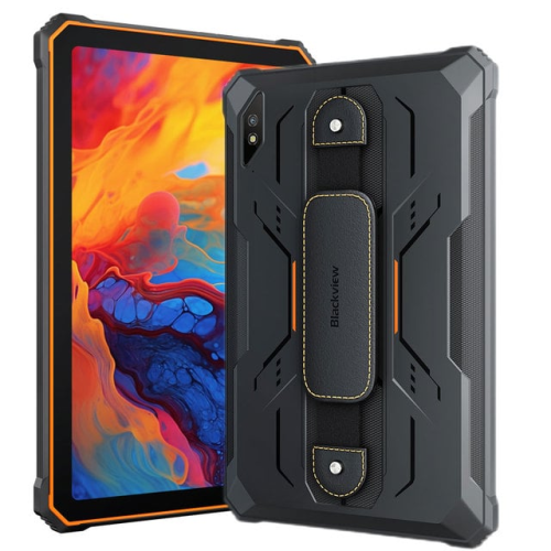 Tableta Blackview Active 8 Pro, MediaTek Helio G99 Octa Core, 10.36 inch, RAM 8GB, 256GB, Wi-Fi, BT, 4G, Android 13, Orange + Alimentator