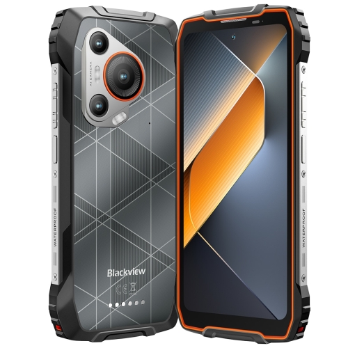 Telefon mobil Blackview BL7000, Dual SIM, 256GB, 8GB RAM, 5G, Orange