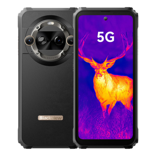 Telefon mobil Blackview BL9000 Pro, Dual SIM, 512GB, 12GB RAM, 5G, Interstellar Black