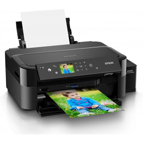 Imprimanta Inkjet Color Epson EcoTank L810, Black