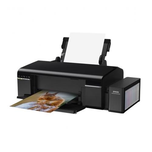 Imprimanta Inkjet Color Epson EcoTank L805, Black