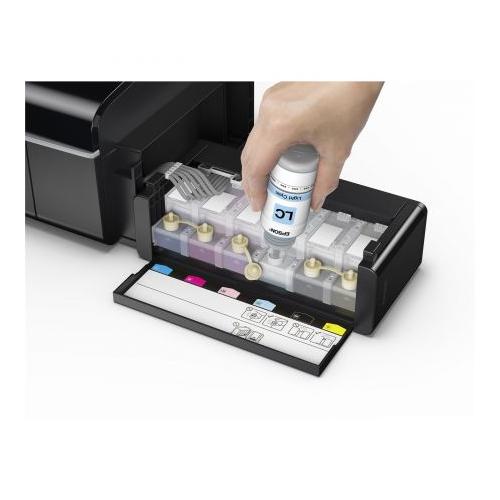 Imprimanta Inkjet Color Epson EcoTank L805, Black