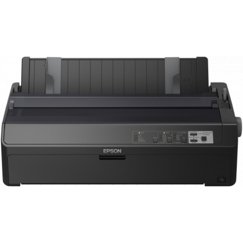 Imprimanta matriceala mono Epson FX-2190II, dimensiune A4, numar ace: 18, viteza 10cpi, rezolutie 240 x 144dpi, memorie 128KB, limbaje de printare ESC/P, IBM PPDS, interfata: Bidirectional parallel, USB 2.0, consumabile: C13S015327, optional: suport role 