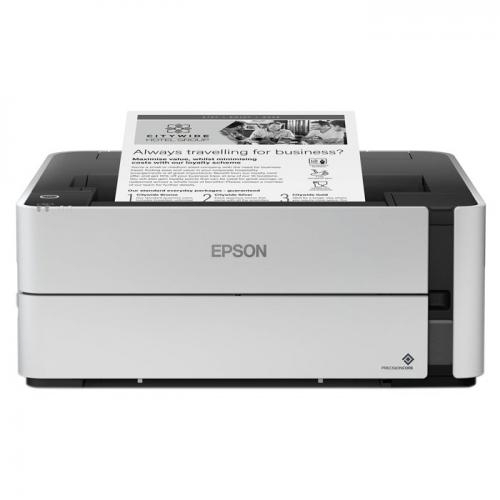 Imprimanta InkJet Monocrom Epson EcoTank M1170, White