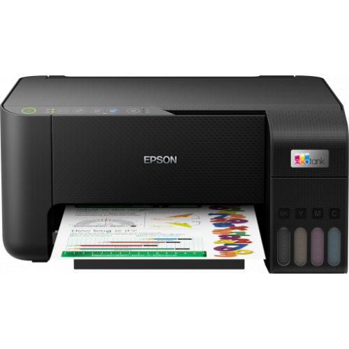 Multifunctional inkjet color Epson EcoTank CISS L3250, dimensiune A4 (Printare,Copiere, Scanare), printare borderless, viteza 33ppm alb- negru, 15ppm color, rezolutie 5760x1440 dpi, alimentare hartie 100 coli, scanner CIS rezolutie 1.200  x 2.400 DPI, int