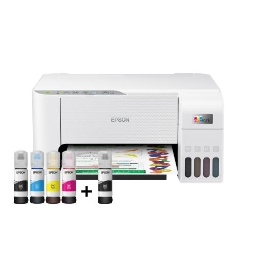 Multifunctional Inkjet Color Epson EcoTank L3256, White