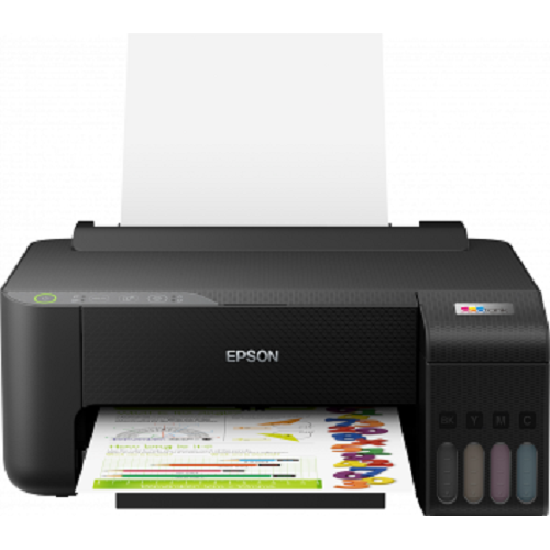 Imprimanta inkjet color CISS Epson L1250, dimensiune A4, viteza max 33ppm alb-negru, rezolutie printer 1440x5760dpi, alimentare hartie 100 coli, imprimare fara margini, interfata: USB 2.0,WI-FI consumabile: 103 ecotank Black, Cyan, Magenta, Yellow, C13T00