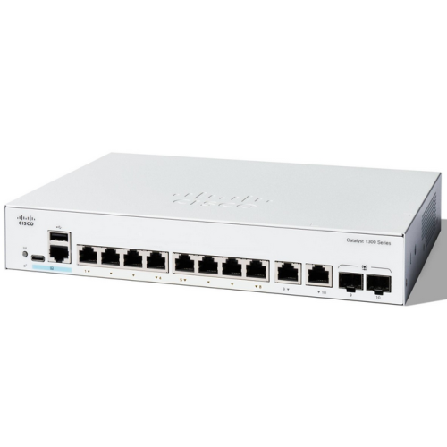 Switch Cisco Catalyst C1300-8T-E-2G, 8 porturi