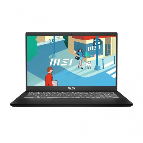 Laptop MSI Modern 15 H C13M-202PL, Intel Core i5-13420H, 15.6inch, RAM 16GB, SSD 512GB, Intel Iris Xe Graphics, Windows 11, Classic Black
