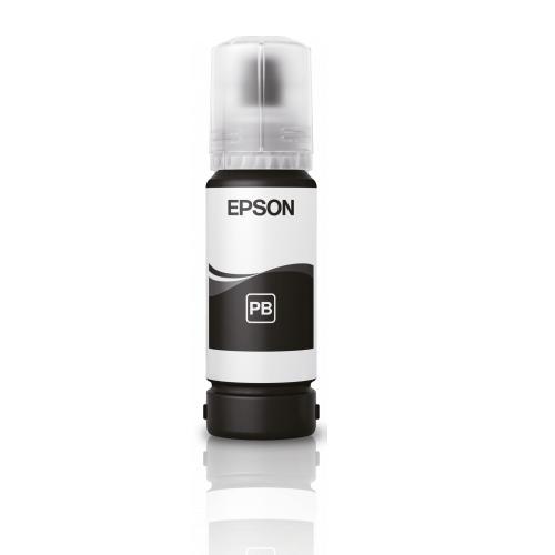 Cartus cerneala Epson 115, photo black, capacitate 70ml / 6200 pagini, compatibil cu: Epson EcoTank L8160, EcoTank L8180.