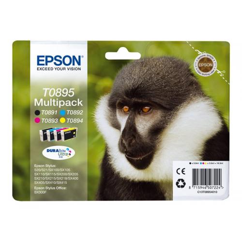 Pack Cartuse Epson T0895 CMYK C13T08954010