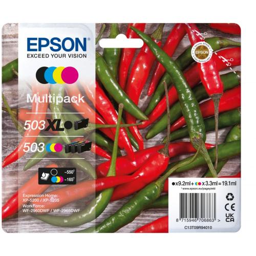 Pack Cartuse Cerneala Epson 503/503XL CMYK C13T09R94010