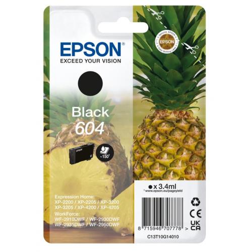 Cartus Cerneala Epson 604 Black C13T10G14020