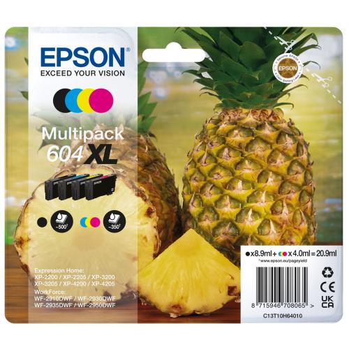 Pack Cartuse Cerneala Epson 604XL CMYK C13T10H64010