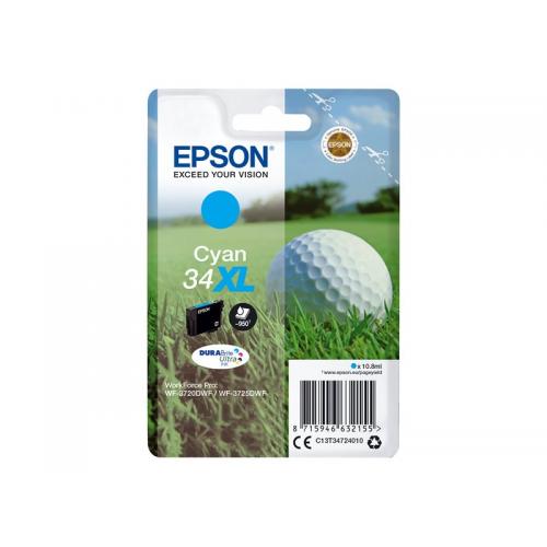 Cartus Cerneala Epson 34XL Cyan C13T34724010