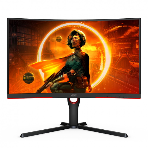 Monitor WLED AOC C27G3U/BK, 27inch, FHD VA, 4ms, 165Hz, negru