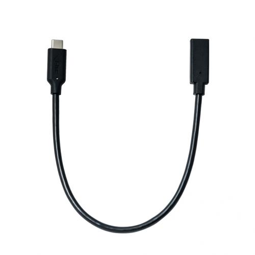 Cablu I-tec Extension Cable, USB-C Male - USB-C Female, 30cm, Black