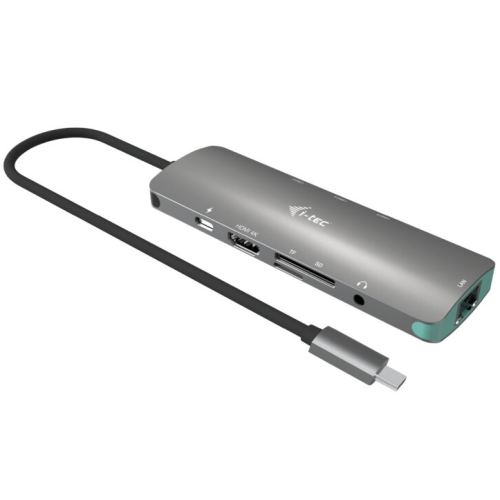 Docking Station I-TEC C31NANOLANPD100, Black