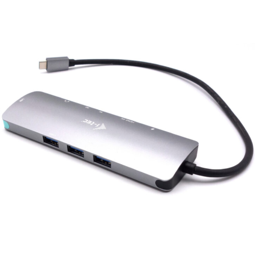 Docking Station I-TEC C31NANOLANPD100, Black