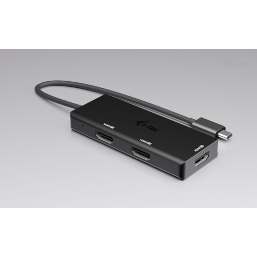 Docking Station I-TEC C31TRIPLE4KHDMIPD, Black