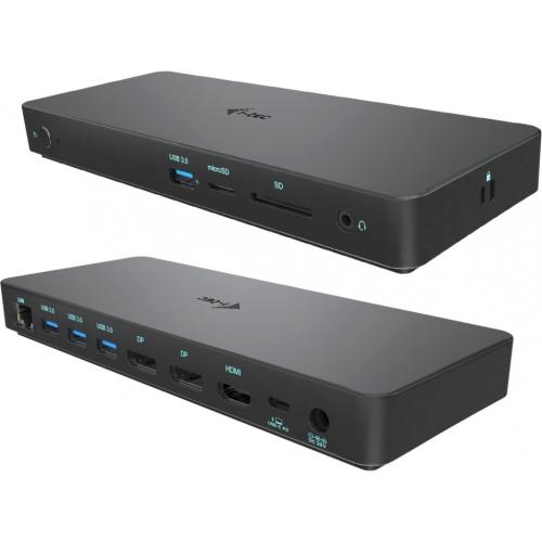 Docking Station I-tec C31TRIPLEDOCKPDPRO, Black