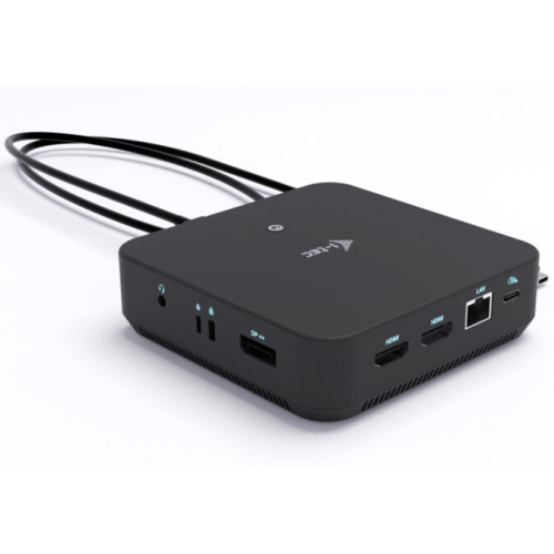 Docking Station I-TEC C31TRIVIDPRO100W, Black