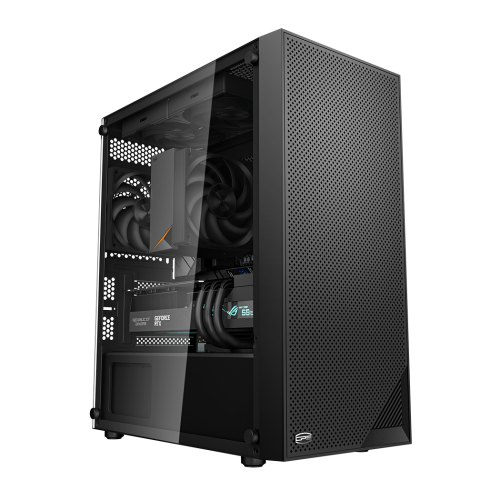 Carcasa PcCOOLER C3 B310 Black, Fara sursa