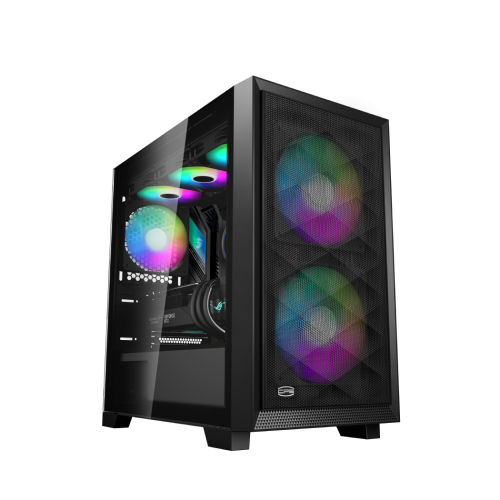 Carcasa PcCOOLER C3D310 ARGB BK, Fara sursa