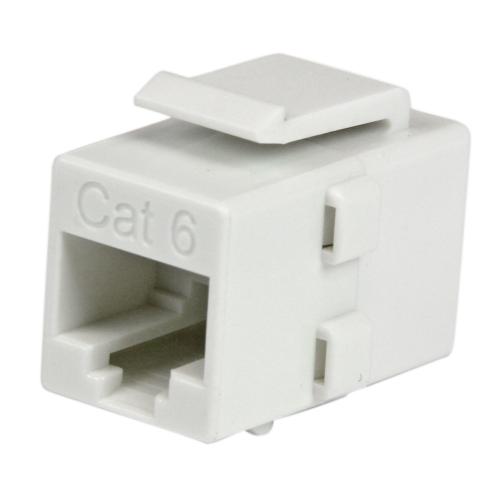 Adaptor Startech C6KEYCOUPLWH, RJ45 - RJ45, White