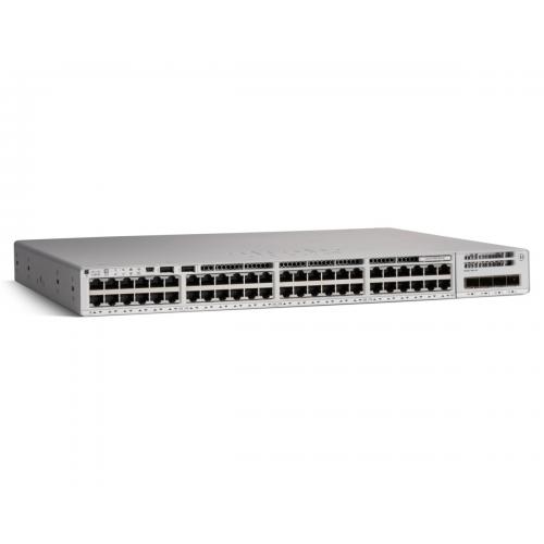Switch Cisco Catalyst C9200-48PL-E, 48 porturi, PoE