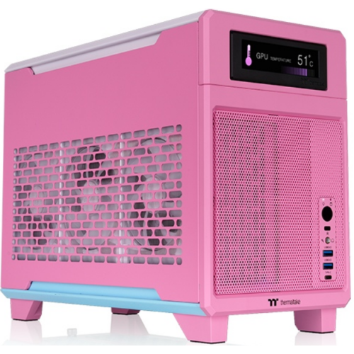 Carcasa Thermaltake TR100 Bubble Pink, Fara sursa