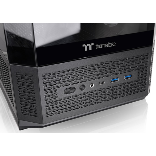 Carcasa Thermaltake View 370 TG ARGB, Fara sursa