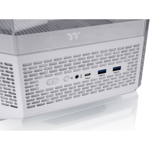 Carcasa Thermaltake View 370 TG ARGB Snow White, Fara sursa